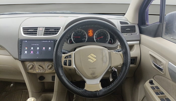 2014 Maruti Ertiga ZXI, Petrol, Manual, 92,485 km, Steering Wheel Close Up