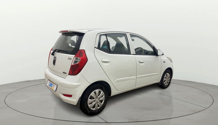 2012 Hyundai i10 SPORTZ 1.2, Petrol, Manual, 1,26,549 km, Right Back Diagonal