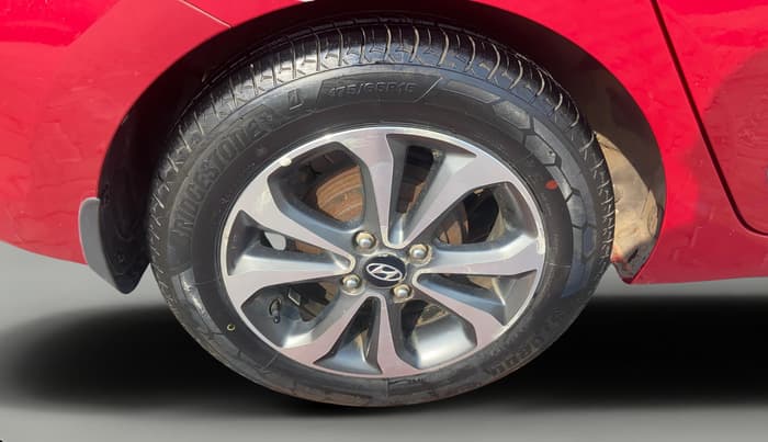 2014 Hyundai Xcent SX 1.2 (O), Petrol, Manual, 40,162 km, Right Rear Wheel