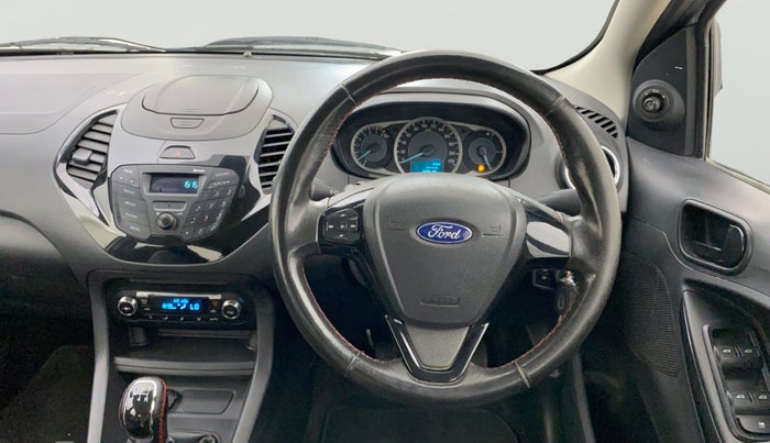 2017 Ford New Figo TITANIUM 1.2 PETROL MT, Petrol, Manual, 49,019 km, Steering Wheel Close Up