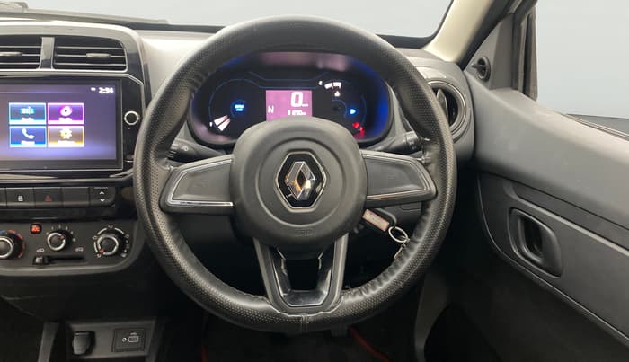 2021 Renault Kwid RXT 1.0 AMT (O), Petrol, Automatic, 31,286 km, Steering Wheel Close Up