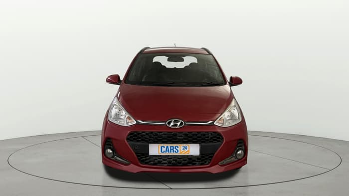 2018 Hyundai Grand i10 SPORTZ (O) AT 1.2 KAPPA VTVT, CNG, Automatic, 48,090 km, Front
