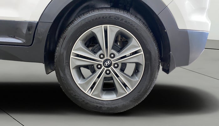 2016 Hyundai Creta SX PLUS AT 1.6 DIESEL, Diesel, Automatic, 1,07,738 km, Left Rear Wheel