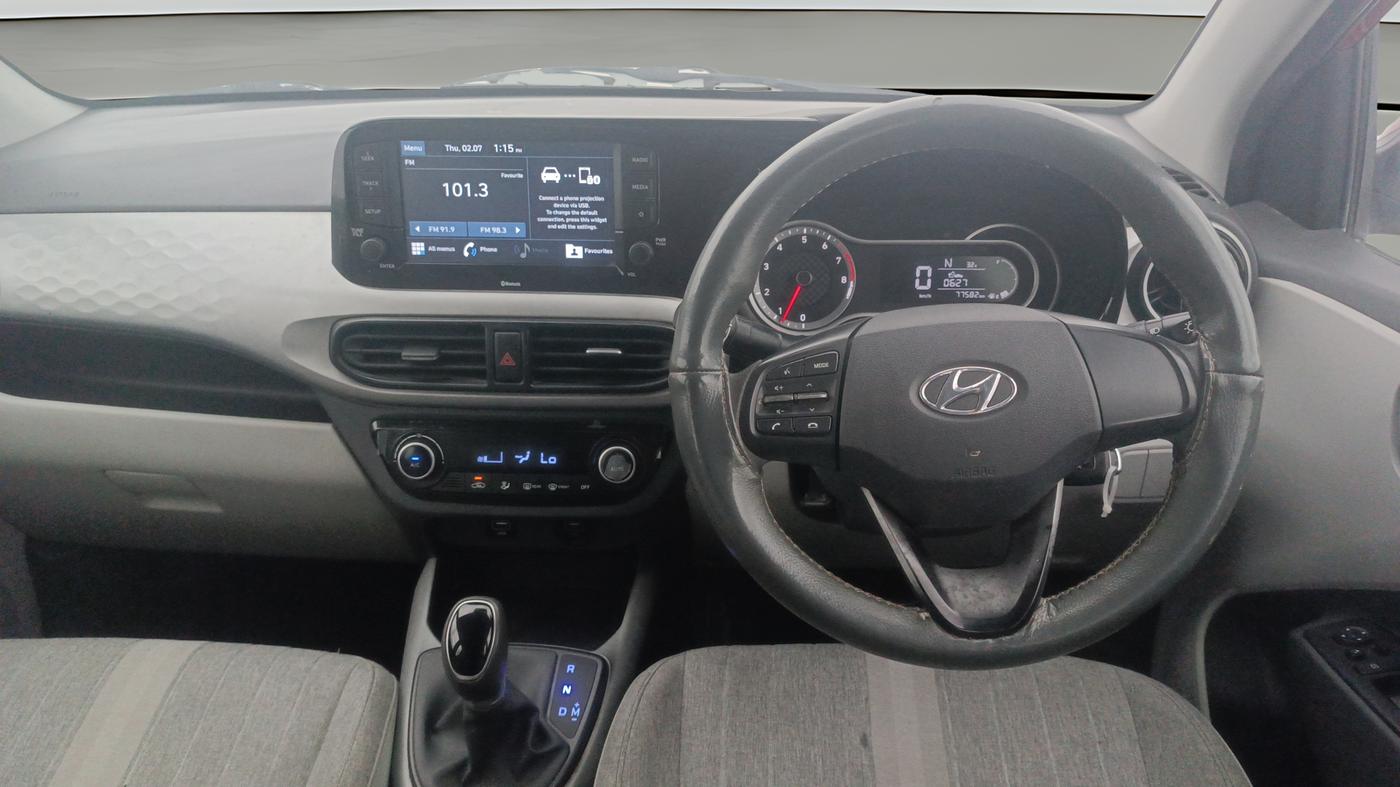 2019 Hyundai GRAND I10 NIOS SPORTZ AMT 1.2 KAPPA VTVT, Petrol, Automatic, 77,582 km, Steering Wheel Close Up