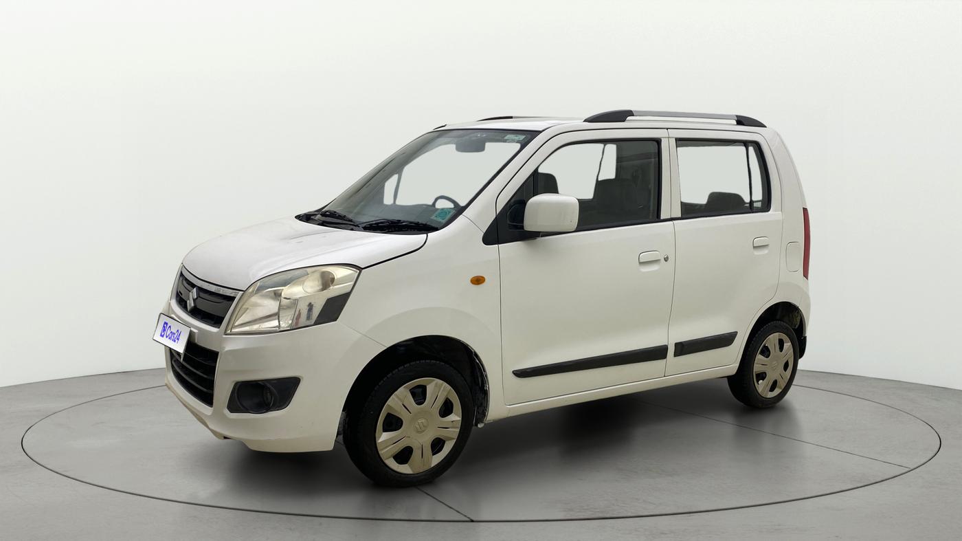2014 Maruti Wagon R 1.0 VXI, Petrol, Manual, 42,900 km, Left Front Diagonal