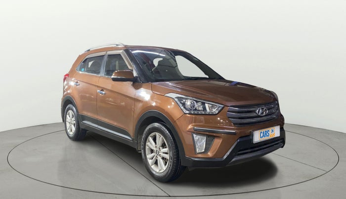 2017 Hyundai Creta SX PLUS 1.6 PETROL, Petrol, Manual, 60,103 km, Right Front Diagonal