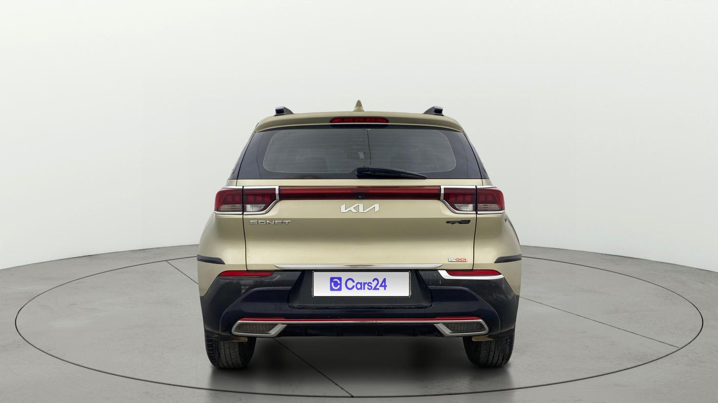 2021 KIA SONET GTX PLUS 1.0 DCT, Petrol, Automatic, 1,07,524 km, Back/Rear