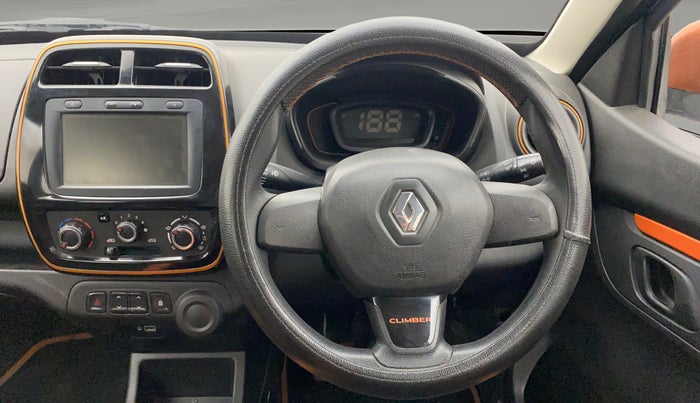 2019 Renault Kwid CLIMBER 1.0, Petrol, Manual, 40,581 km, Steering Wheel Close Up