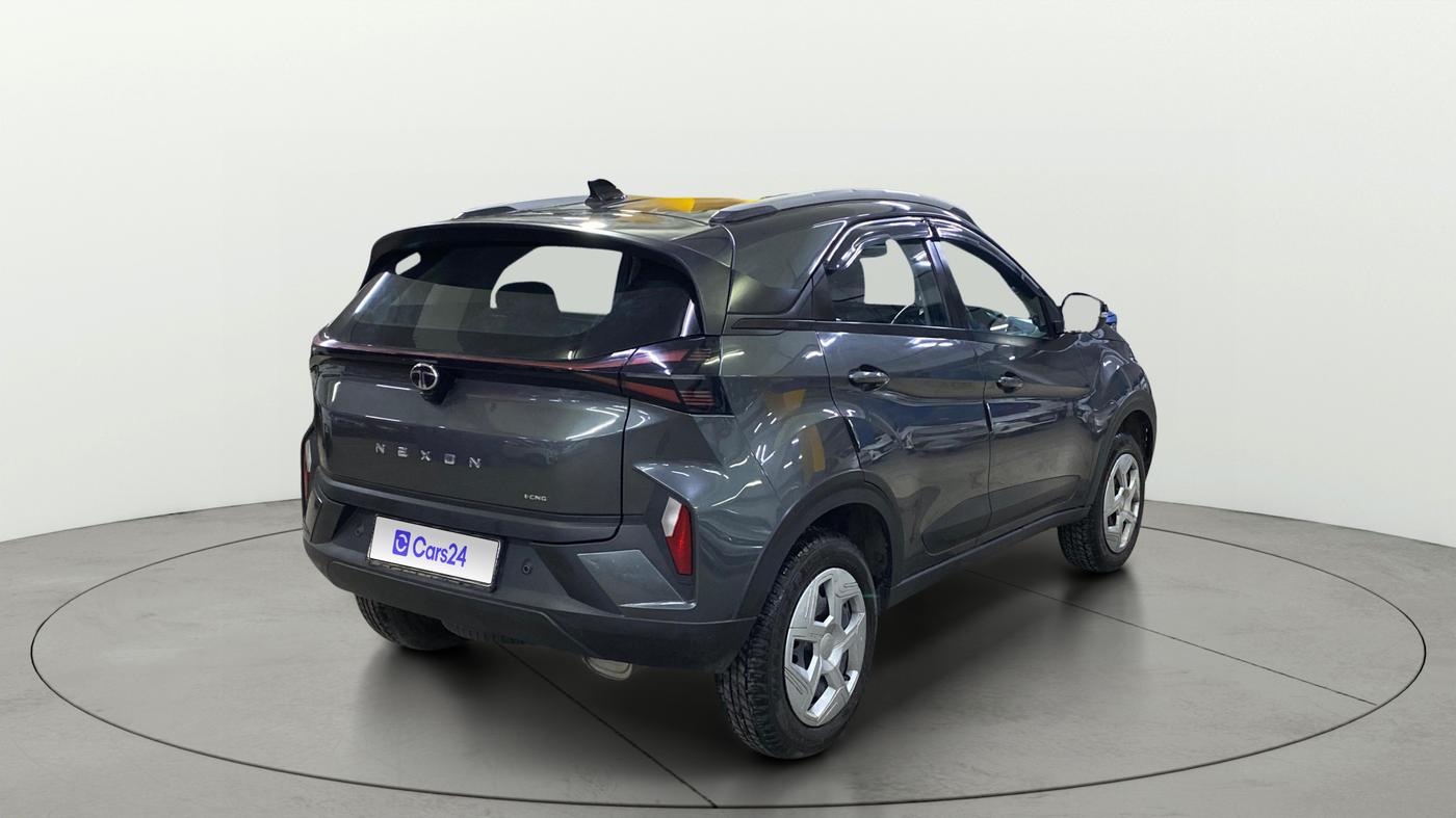 2025 Tata NEXON Pure Plus 1.2 iCNG 6MT, CNG, Manual, 12,630 km, Right Back Diagonal