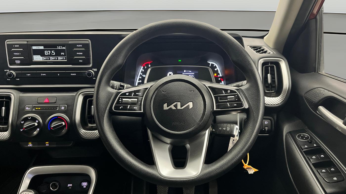 2022 KIA SONET HTK 1.2, Petrol, Manual, 42,706 km, Steering Wheel Close Up