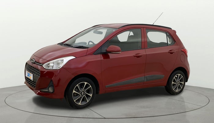 2017 Hyundai Grand i10 SPORTZ (O) AT 1.2 KAPPA VTVT, Petrol, Automatic, 9,340 km, Left Front Diagonal