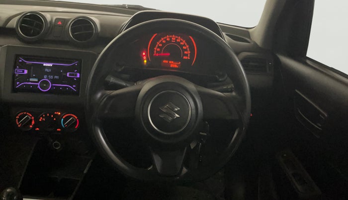 2020 Maruti Swift LXI, Petrol, Manual, 32,662 km, Steering Wheel Close Up