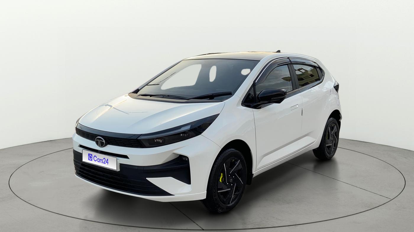 2026 Tata ALTROZ Accomplished S Petrol 5 MT, Petrol, Manual, 3,207 km, Left Front Diagonal