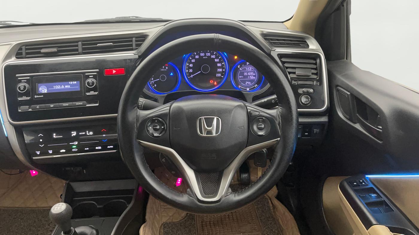 2015 Honda City 1.5L I-VTEC SV, Petrol, Manual, 51,671 km, Steering Wheel Close Up