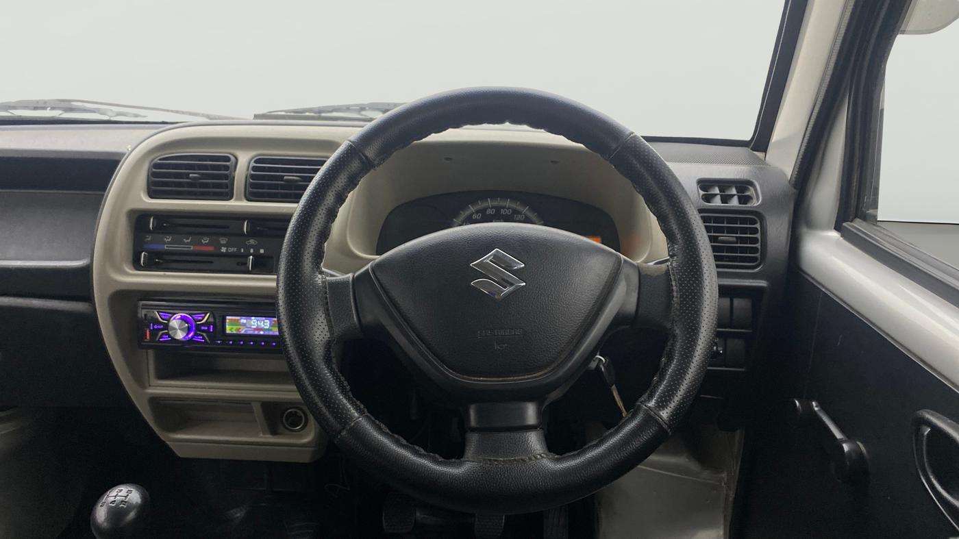 2021 Maruti Eeco 5 STR WITH A/C+HTR, Petrol, Manual, 83,095 km, Steering Wheel Close Up