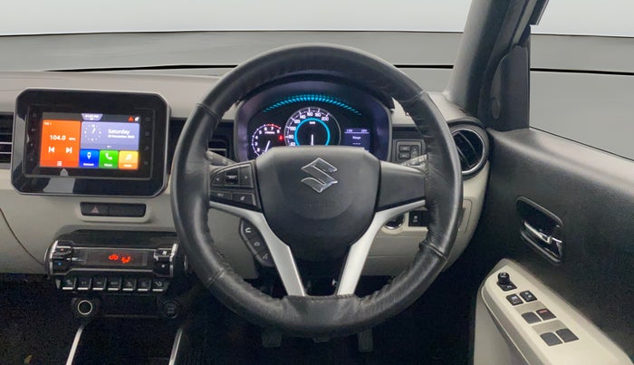 2024 Maruti IGNIS ALPHA 1.2, Petrol, Manual, 7,376 km, Steering Wheel Close Up