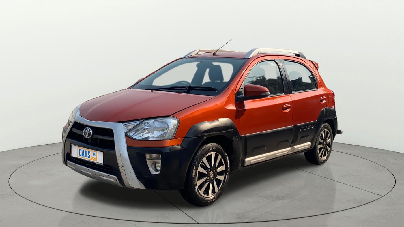 2020 Toyota Etios CROSS 1.2 G, CNG, Manual, 65,611 km, Left Front Diagonal