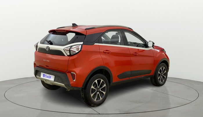 2021 Tata NEXON XZA PLUS (O) PETROL, Petrol, Automatic, 60,391 km, Right Back Diagonal