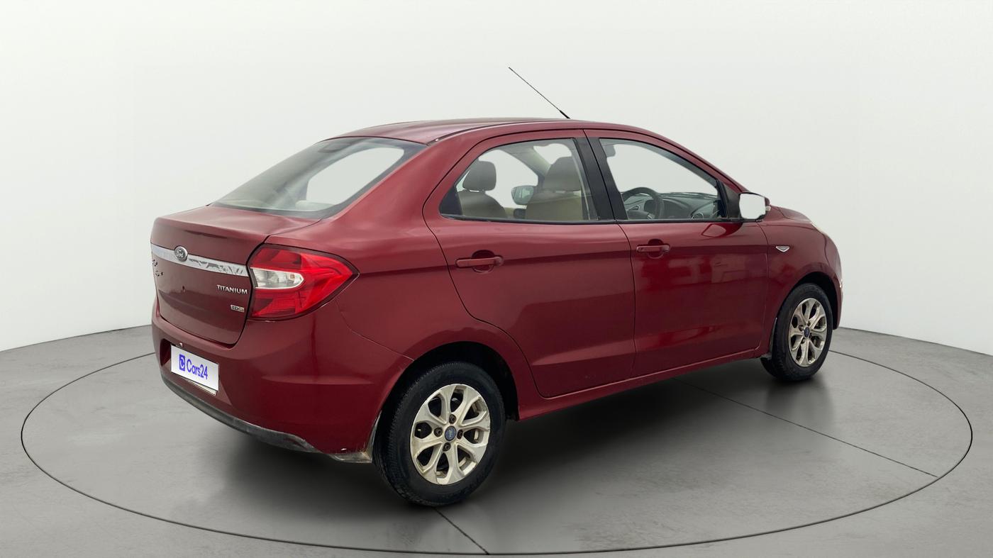 2015 Ford Figo Aspire TITANIUM1.5 DIESEL, Diesel, Manual, 93,744 km, Right Back Diagonal