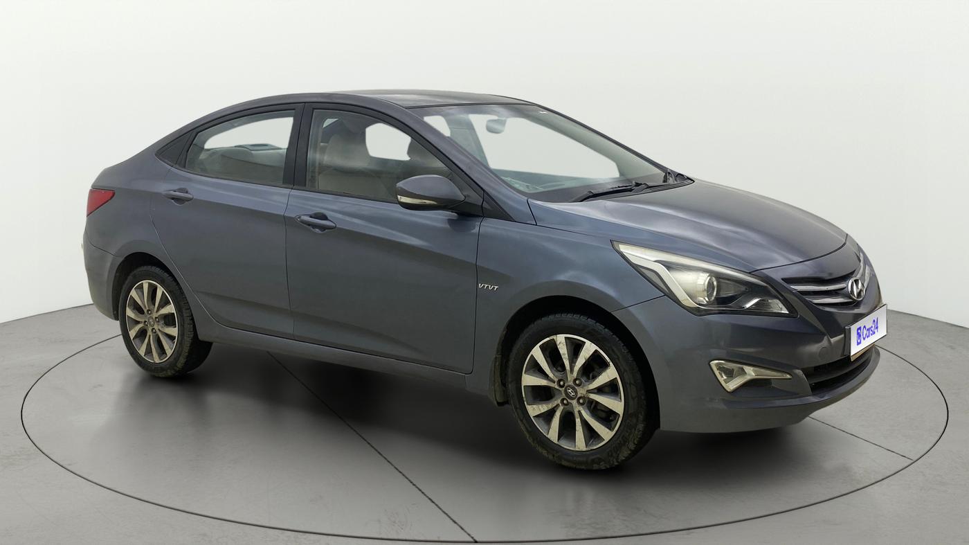 2016 Hyundai Verna 1.6 VTVT SX, Petrol, Manual, 65,299 km, Right Front Diagonal