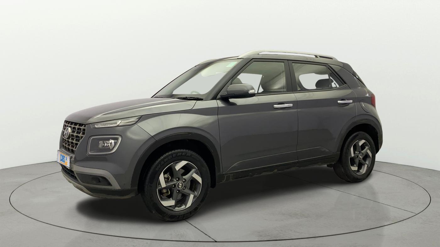 2021 Hyundai VENUE SX 1.0 (O) TURBO, Petrol, Manual, 31,759 km, Left Front Diagonal