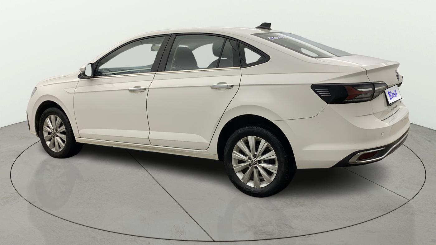 2024 Volkswagen VIRTUS HIGHLINE TSI 1.0 AT, Petrol, Automatic, 26,967 km, Left Back Diagonal