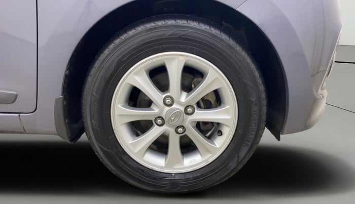 2014 Hyundai Grand i10 ASTA AT 1.2 KAPPA VTVT, Petrol, Automatic, 78,922 km, Right Front Wheel
