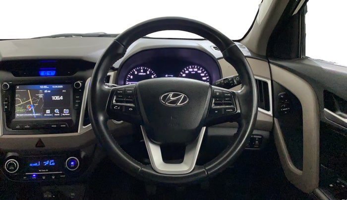 2018 Hyundai Creta SX (O) 1.6 PETROL, Petrol, Manual, 32,514 km, Steering Wheel Close Up