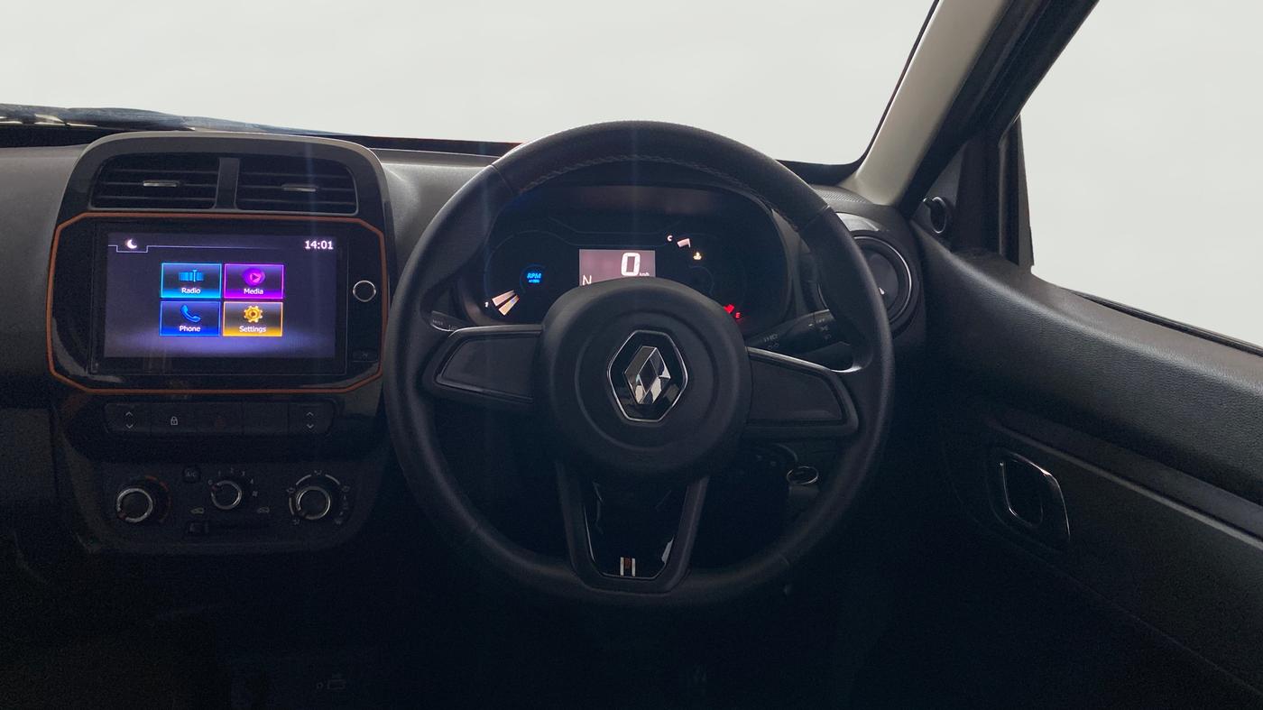 2021 Renault Kwid CLIMBER 1.0 AMT (O), Petrol, Automatic, 21,024 km, Steering Wheel Close Up
