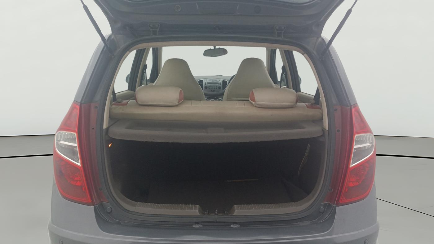 2013 Hyundai i10 SPORTZ 1.2, Petrol, Manual, 73,941 km, Boot Open Zoomed View