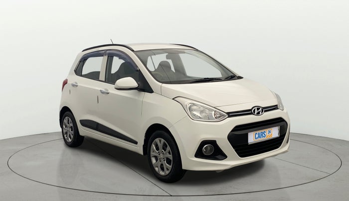 2013 Hyundai Grand i10 SPORTZ 1.2 KAPPA VTVT, Petrol, Manual, 42,509 km, Right Front Diagonal