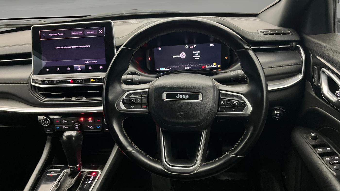 2021 Jeep Compass MODEL S (O) 1.4 PETROL DCT, Petrol, Automatic, 94,370 km, Steering Wheel Close Up