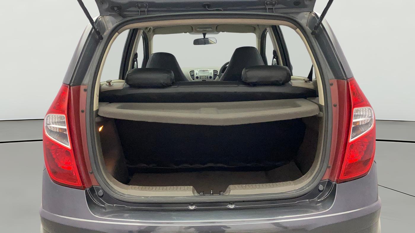 2013 Hyundai i10 SPORTZ 1.2, Petrol, Manual, 70,004 km, Boot Open Zoomed View