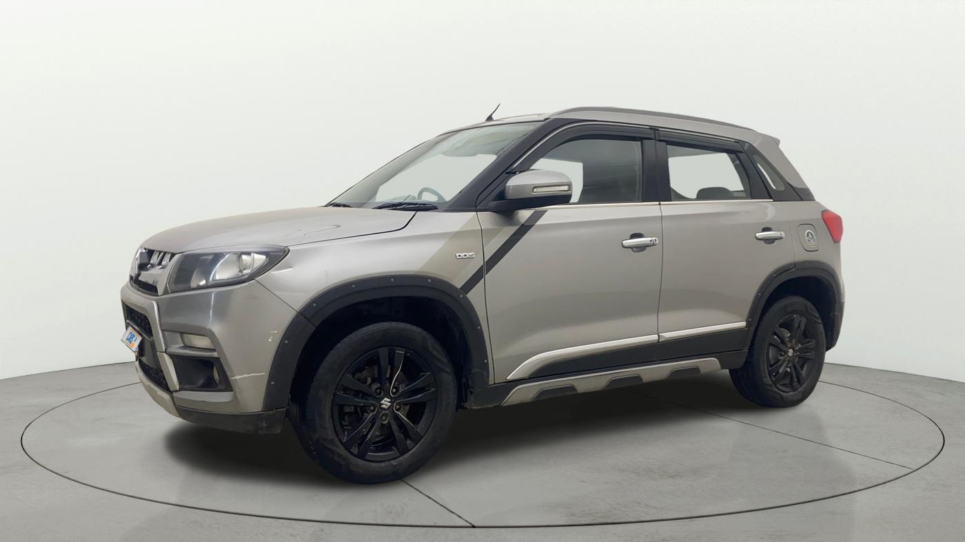 2019 Maruti Vitara Brezza ZDI PLUS AMT, Diesel, Automatic, 82,711 km, Left Front Diagonal