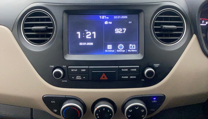 2019 Hyundai Grand i10 SPORTZ AT 1.2 KAPPA VTVT, Petrol, Automatic, 52,431 km, Air Conditioner