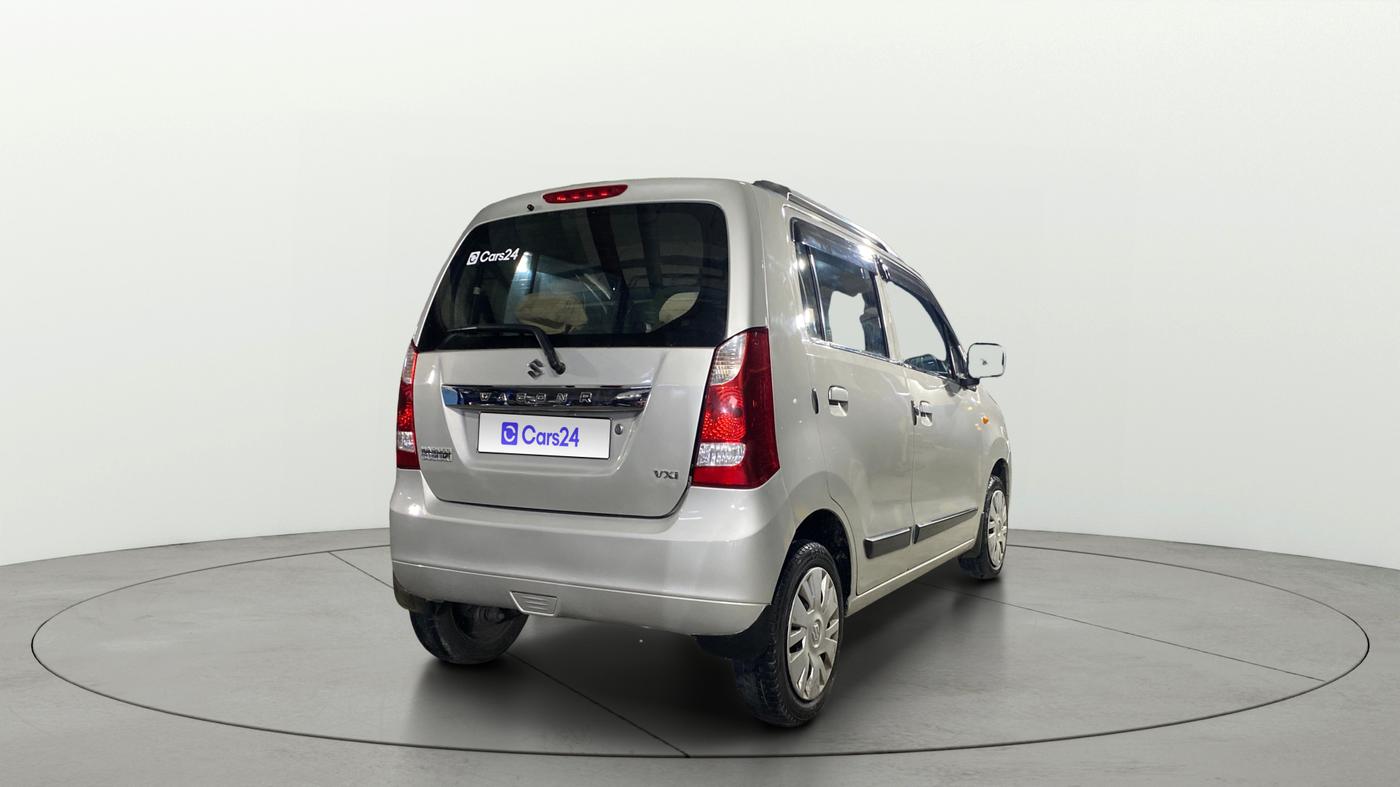 2018 Maruti Wagon R 1.0 VXI, Petrol, Manual, 38,881 km, Right Back Diagonal