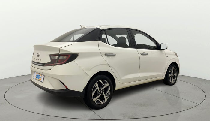 2020 Hyundai AURA SX PLUS 1.2 AMT, Petrol, Automatic, 55,980 km, Right Back Diagonal