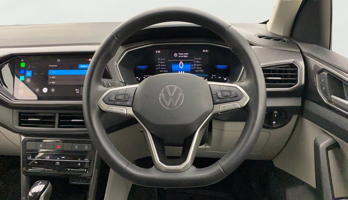 2025 Volkswagen TAIGUN TOPLINE 1.0 TSI AT, Petrol, Automatic, 5,074 km, Steering Wheel Close Up