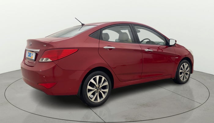 2015 Hyundai Verna FLUIDIC 4S1.6 VTVT SX O, Petrol, Manual, 70,607 km, Right Back Diagonal