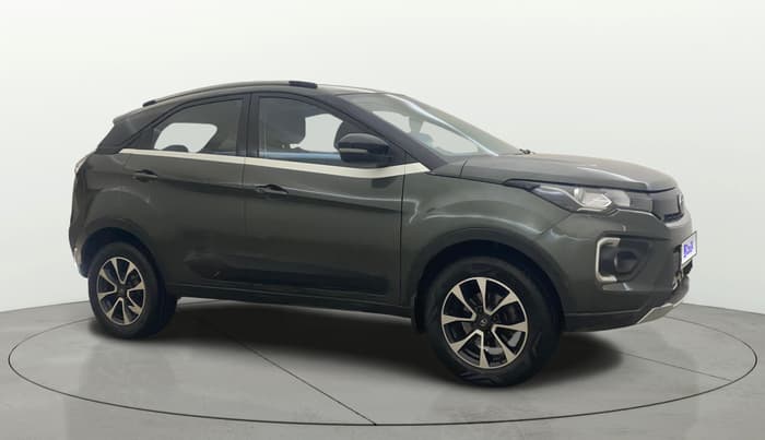 2021 Tata NEXON XZ PLUS PETROL SUNROOF, Petrol, Manual, 76,947 km, Right Front Diagonal