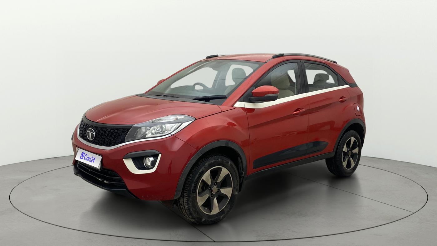 2019 Tata NEXON XZ PLUS PETROL, Petrol, Manual, 89,098 km, Left Front Diagonal
