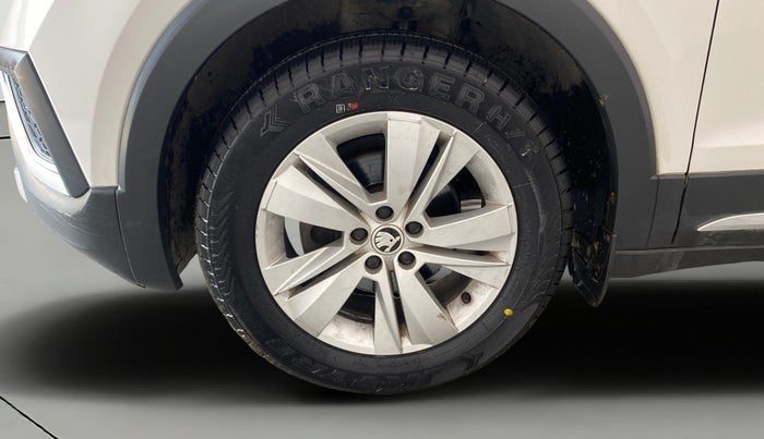 2022 Skoda KUSHAQ AMBITION 1.0L TSI MT, Petrol, Manual, 45,014 km, Left Front Wheel