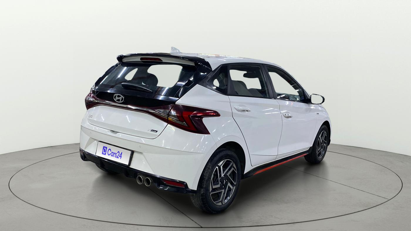 2023 Hyundai NEW I20 N LINE N8 1.0 TURBO DCT, Petrol, Automatic, 11,589 km, Right Back Diagonal