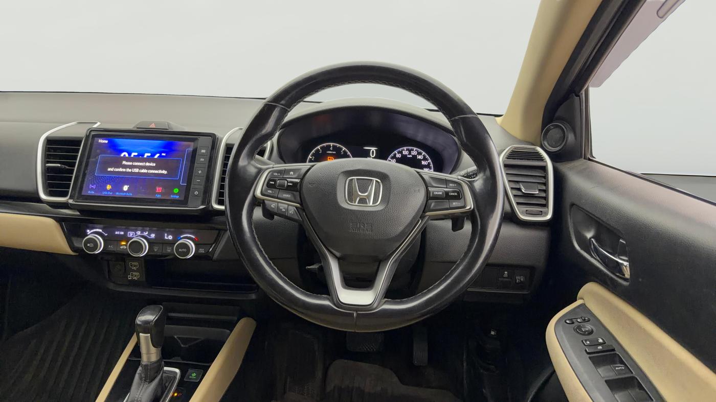 2021 Honda City 1.5L I-VTEC VX CVT, Petrol, Automatic, 96,895 km, Steering Wheel Close Up