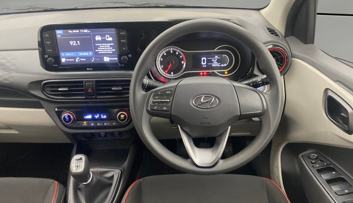 2020 Hyundai AURA SX+ 1.0 TURBO GDI MT, Petrol, Manual, 60,210 km, Steering Wheel Close Up
