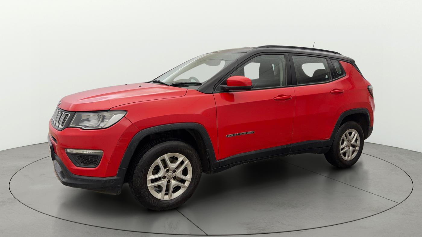 2018 Jeep Compass SPORT PLUS 1.4 PETROL, Petrol, Manual, 90,480 km, Left Front Diagonal