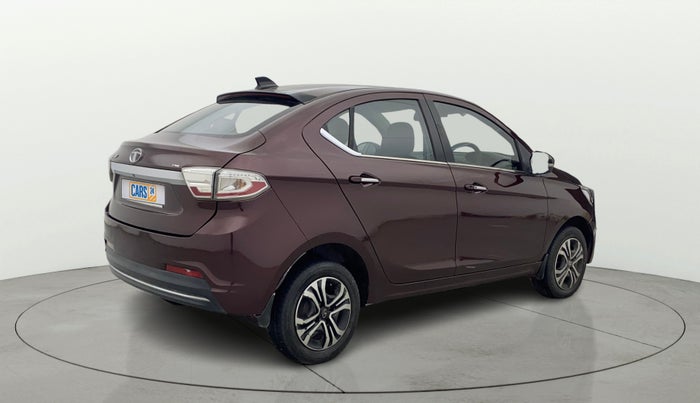 2022 Tata TIGOR XZ PLUS CNG, CNG, Manual, 1,28,878 km, Right Back Diagonal
