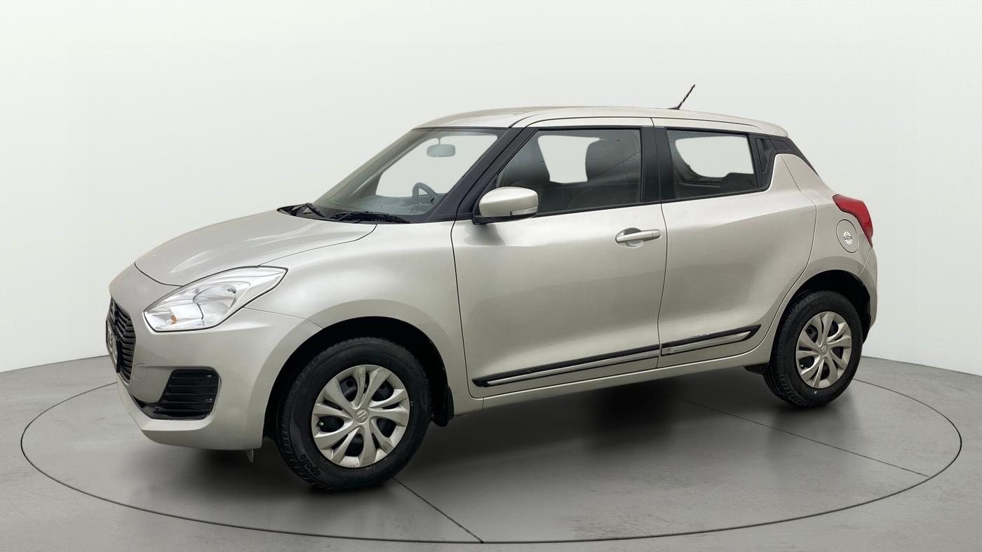 2018 Maruti Swift VXI, Petrol, Manual, 46,345 km, Left Front Diagonal
