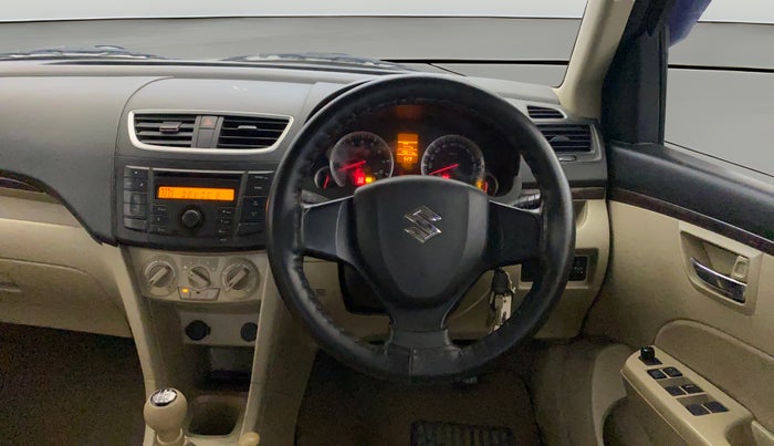 2014 Maruti Swift Dzire VXI, Petrol, Manual, 49,199 km, Steering Wheel Close Up