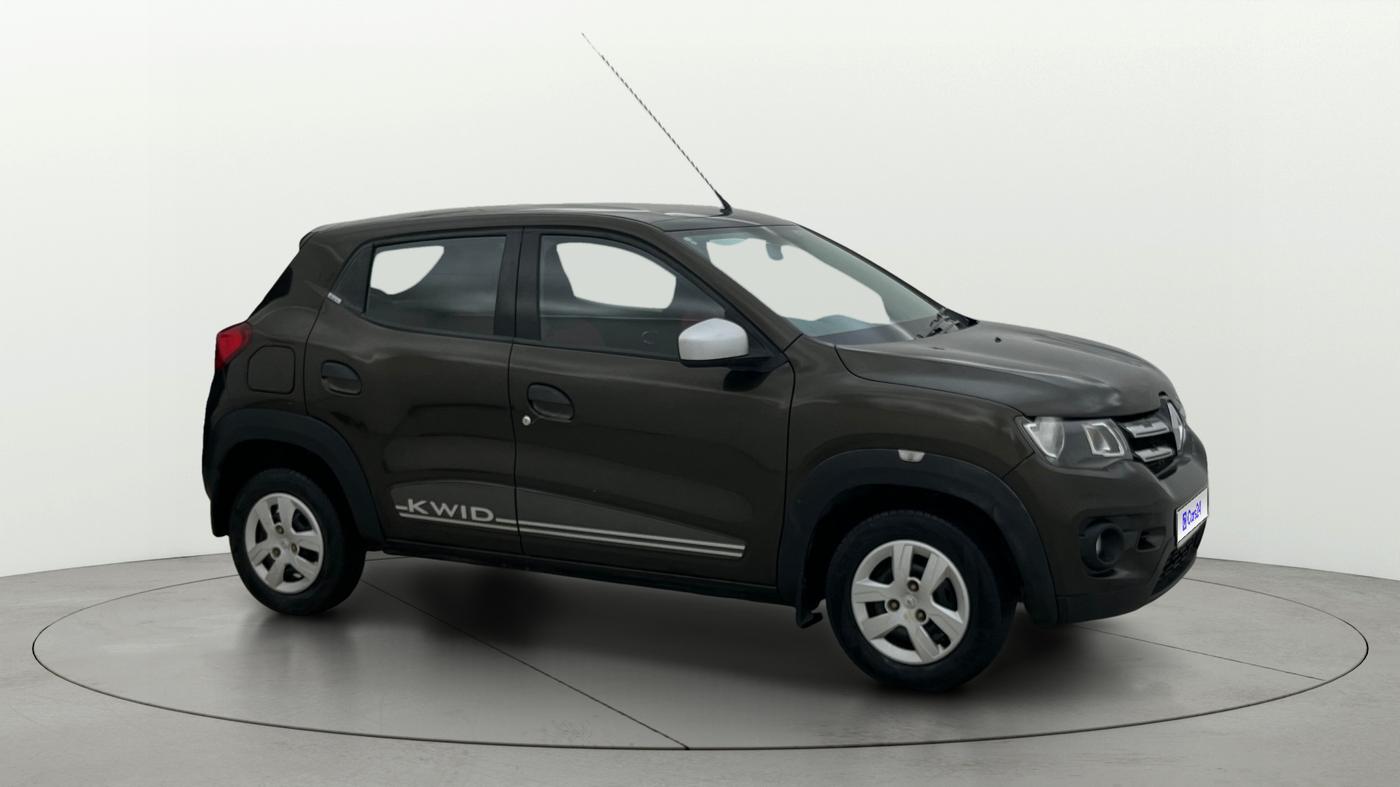 2019 Renault Kwid RXT 1.0 AMT (O), Petrol, Automatic, 43,393 km, Right Front Diagonal